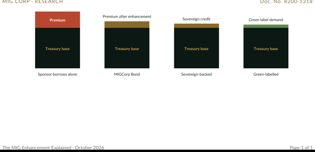 Figure 4 · Base plus premium, illustrative only. Bar heights are not to scale and imply no rate.