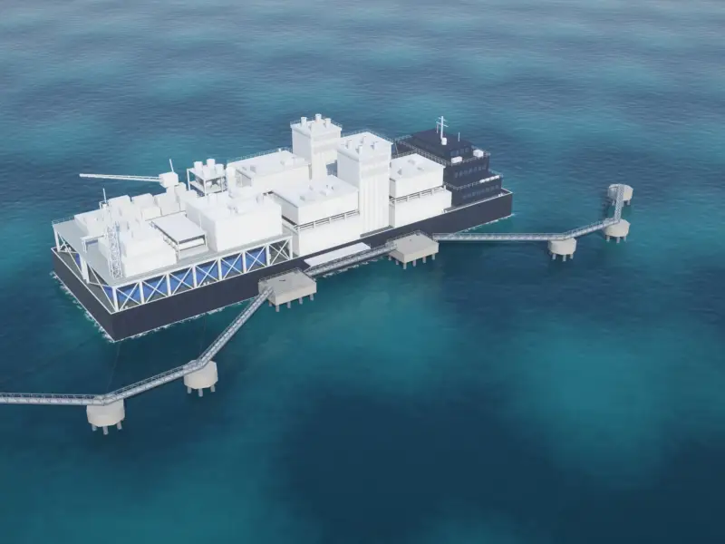 Floating LNG-to-Power for AI Data Centres